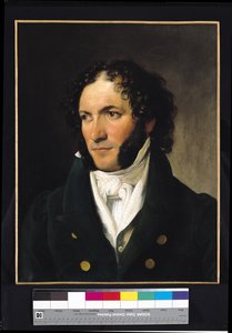 Portret van Ferdinando Paer (1771-1839) door Italian School
