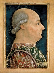 Portret van Francesco Sforza door Italian School