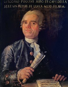 Portret van Giacomo Puccini (1712-1781)