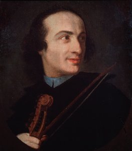 Portret van Giuseppe Tartini (1692-1770) Italiaanse violist en componist