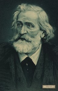 Portret van Giuseppe Verdi door Italian School