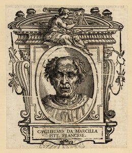 Portret van Guillaume de Marcillat, Franse schilder en glas-in-loodkunstenaar, circa 1470-1529 door Italian School