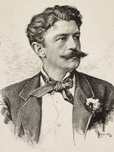 Portret van Herbert von Bismarck (1849-1904), Duitse politicus