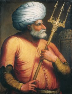 Portret van Khair ed-Din door Italian School
