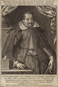 Portret van Prins Johan van Hohenzollern-Sigmaringen door Italian School