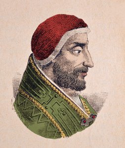Portret van Paus Alexander IV (1254-1261)