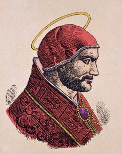 Portret van Paus Anastasius I (399-401)