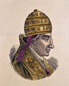 Portret van Paus Benedictus VII (974-983) door Italian School