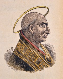 Portret van Paus Callixtus I (217-222) door Italian School