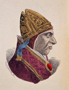 Portret van paus Calixtus III (1455-1458) door Italian School