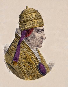 Portret van Paus Clemens II (1046-1047) door Italian School