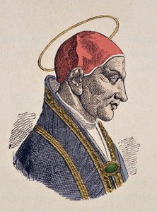 Portret van Paus Felix III (483-492)