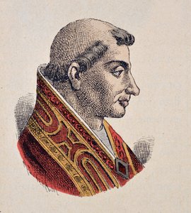 Portret van Paus Gelasius II (1118-1119)