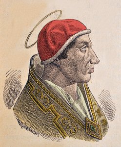 Portret van Paus Hormisdas (514-523)