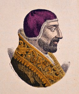 Portret van paus Innocentius VI (1352-1362) door Italian School