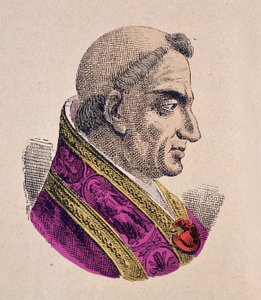 Portret van paus Urbanus IV (1261-1264)