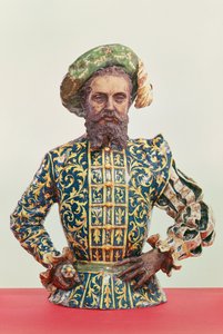 Mogelijk een portret van Giovanni Da Verrazzano (1485-1528) door Italian School