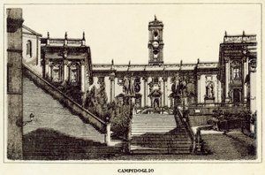 Rome: Campidoglio door Italian School