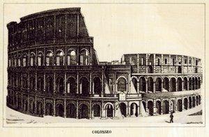 Rome: Colosseum door Italian School