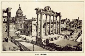 Rome: Forum Romanum door Italian School