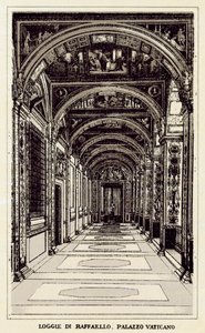 Rome: Loggie Di Raffaello, Palazzo Vaticano door Italian School