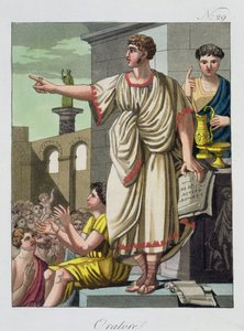 Romeinse Redenaar, uit LAntica Roma, 1825
