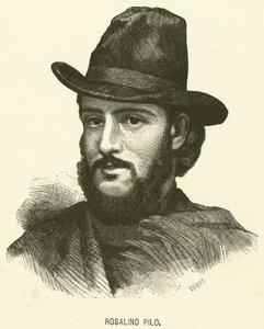 Rosalino Pilo (gravure) door Italian School