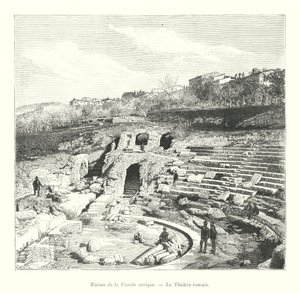 Ruïnes van het Oude Fiesole, Het Romeinse Theater