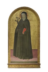 Sint Clara van Assisi door Italian School