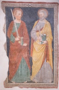 Sint Petrus en Paulus door Italian School