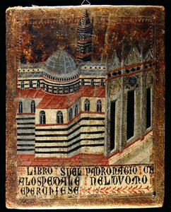 Kathedraal van Siena door Italian School