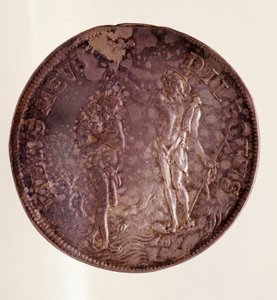 Zilveren piastra uit Florence, regeerperiode van Cosimo III de