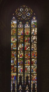 Verhalen van Sint-Catharina van Alexandrië (glas-in-lood)