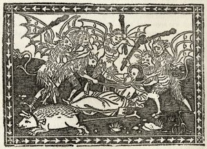 De geseling van St. Anthony, uit 