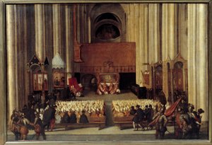 Het Oecumenisch Concilie van Trente. Het Concilie van Trente is het 19e oecumenische concilie erkend door de Rooms-Katholieke Kerk. Het werd bijeengeroepen door paus Paulus III in 1542, in reactie op de verzoeken van Martin Luther in het kader van de Prote door Italian School