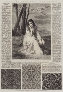De Internationale Tentoonstelling (gravure) door Italian School