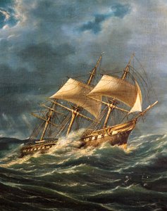 De Princie Umberto stoomschip met schroefpropeller, te water gelaten op 22 augustus