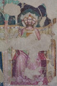 De Drie-eenheid van Christus door Italian School