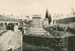 De Ustrinum of Crematorium zoals het is door Italian School