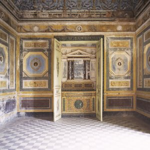 De spiegelzaal door Italian School