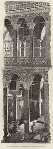 De twee architectonische orden van Santa Sofia door Italian School
