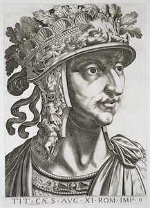 Titus Caesar (39-81 n.Chr.), 1596 door Italian School