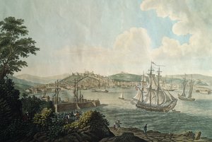 Stad Triëst en zijn vrije haven, Italië
