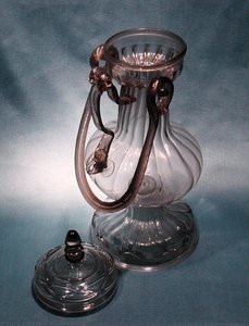 Venetiaanse kan (roze glas)