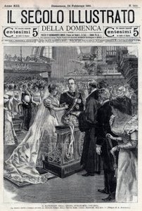Huwelijk van koningin Wilhelmina van Nederland en hertog Henri van Mecklenburg 1901 - Omslag van 