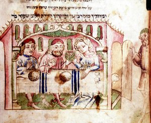 Viering van Pesach door Italian School Italian School