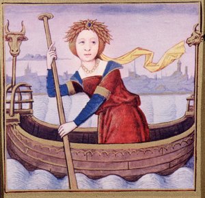 Isis, illustratie uit De Mulieribus Claris door Giovanni Boccaccio