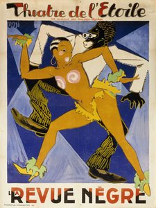 La Revue Nègre door Italo Orsi