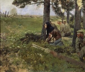 Een verpleegster, 1914-1917