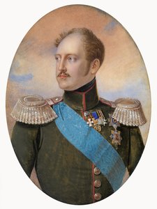 Portret van keizer Nicolaas I 1796-1855